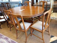Dinning table 6 chairs
