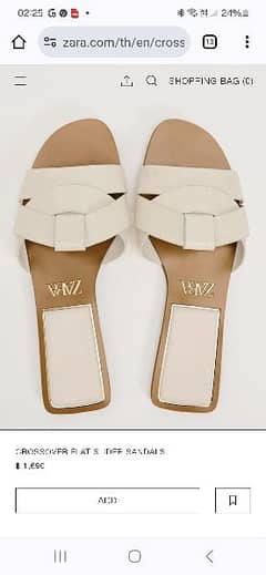 Zara sandal, szie 8.5 0