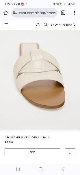 Zara sandal, szie 8.5 1
