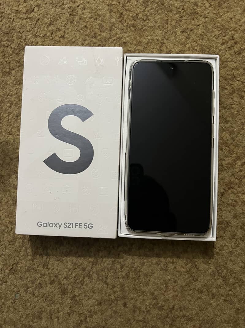 Samsung Galaxy s21 fe non pta only box open UK import 6