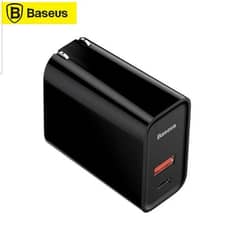 baseus  30 watt pd adopter for laptop and macbooks etc