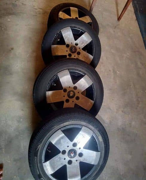 13 NUMBER ALOYRIM WITH TIRE FOR SALE 2