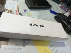 apple watch series 45mm with sport band (black)