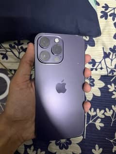 Iphone 14 pro max deep purple HK 256gb dual approved