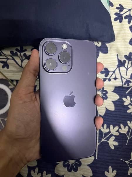 Iphone 14 pro max deep purple HK 256gb dual approved 0