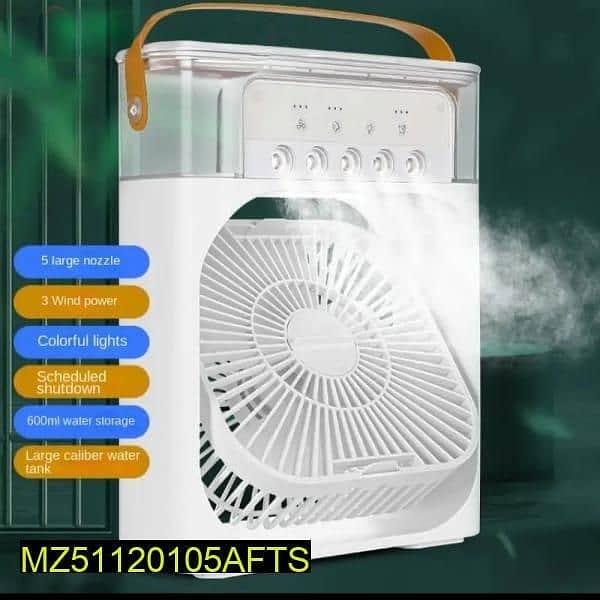 portable mist fan mini cooler 1