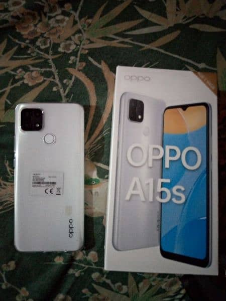 Mobile for urgent sell Oppo A15s 4/64 0