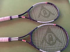 dunlop tennis racket pair