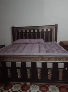 brand new double bed with double chonki 0