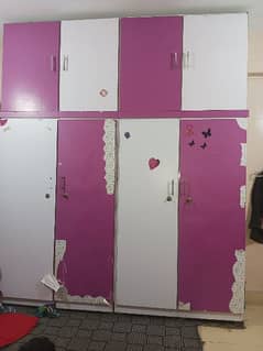 4 door wardrobe 8fit width & 10fit height