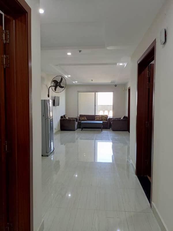 2 Bed Furnished Apartment Available For Rent In Gulberg Hights On 3rd Floor 1