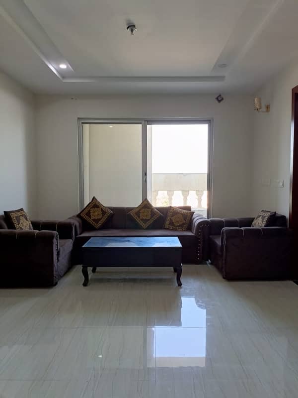 2 Bed Furnished Apartment Available For Rent In Gulberg Hights On 3rd Floor 3
