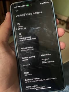 Redmi Note 11 6+2 / 128 Ram / Rom 10/10 Condition 0