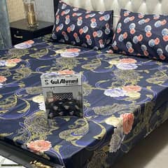 Brand Gul Ahmad bed sheet full guaranty for color. 0