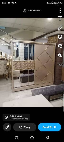 furniture set 5pieces 9/10 condition urgent sell. 1