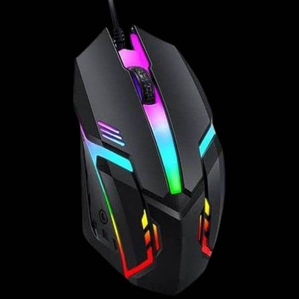 RGB Gamming Mouse /7 Light High Colour -With 7 Led Light (Wired Mouse) 3