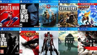11.00 or lower Ps4 Games Installation Playstation 4 games
