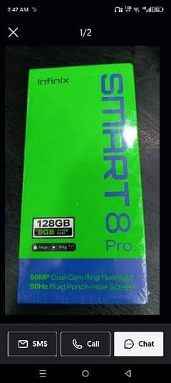 Infinix smart 8 pro new condition for sell 0