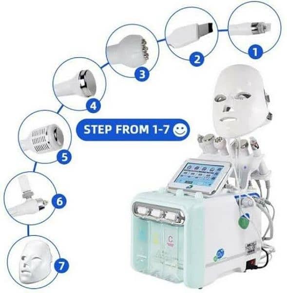 Hydra Facial 7 in 1 With Macanical Pump 1