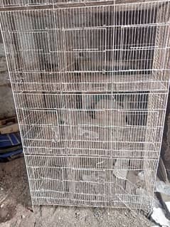 Cage 12 portion for Parrots finches Dove small birds