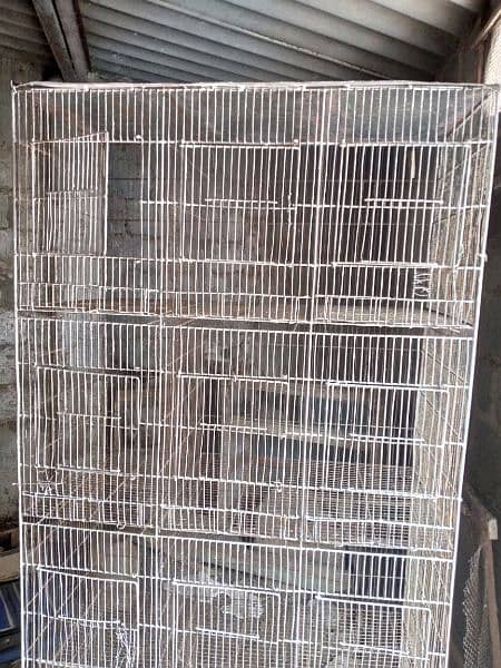Cage 12 portion for Parrots finches Dove small birds 2