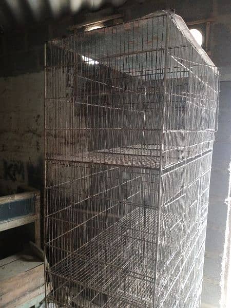 Cage 12 portion for Parrots finches Dove small birds 3