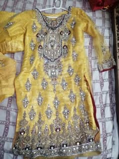 fansy dress with heavy stones