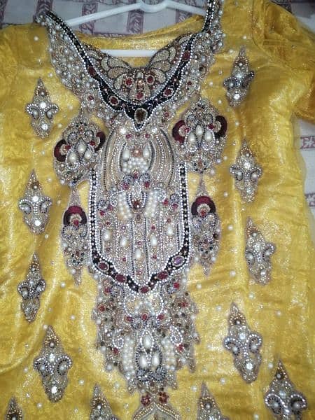 fansy dress with heavy stones 1