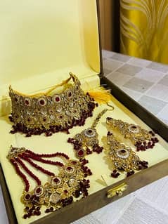 kashee’s bridal jewellery set