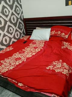 wooden new made double size bed 0