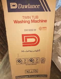 Dawlance twin tub washing machine with dryer