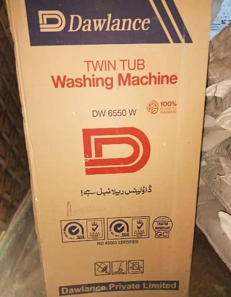Dawlance twin tub washing machine with dryer 0