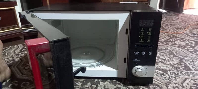 Haier microwave oven grill options 1
