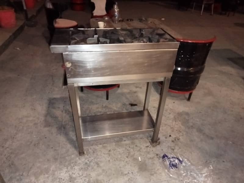 Commercial Stove 2 Burner 4