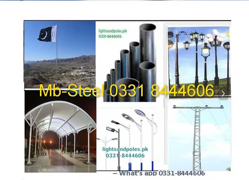 Transmission lines, LT/HT Poles,Stadium Poles & Solar Lights 13