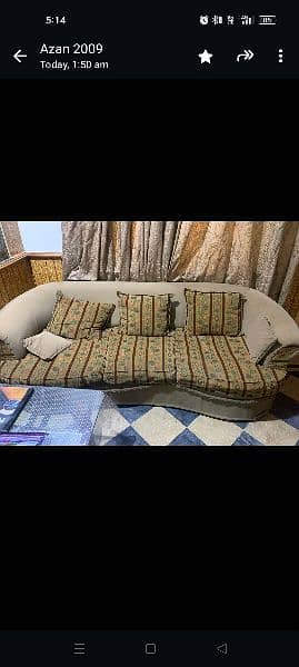 very good condition sofa set used sale cheap rate 2