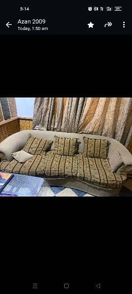 very good condition sofa set used sale cheap rate 3