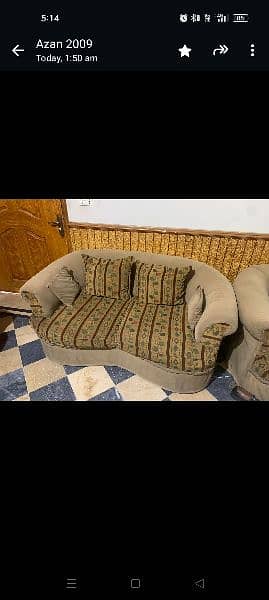 very good condition sofa set used sale cheap rate 5