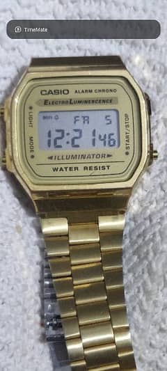 New Casio Illuminator&Alarm chorno Digital original watch for sale