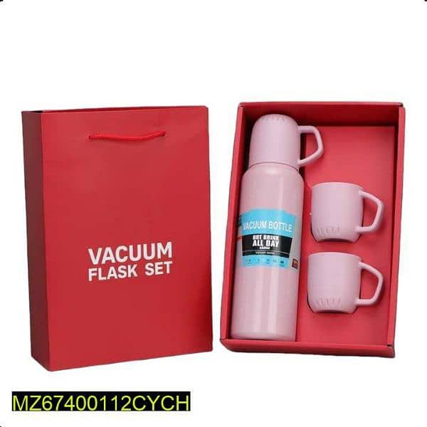 3 in 1 Stainless Steel Vacuum Insulted Cup-536ML, whtspp (03145156658) 3
