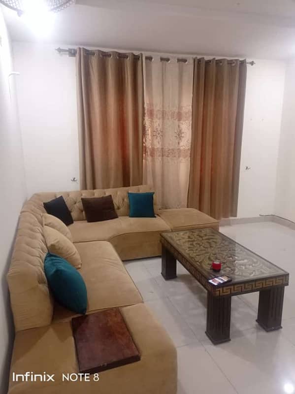 Pay Day and short time One BeD Room apartment fully furnish available for rent family apartment 7
