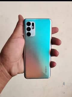 Oppo Reno 6 pta approved with Box and chargar