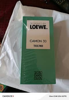 Tecno Camon 30 Loewe Designer Edition 8 256GB - 1 day used
