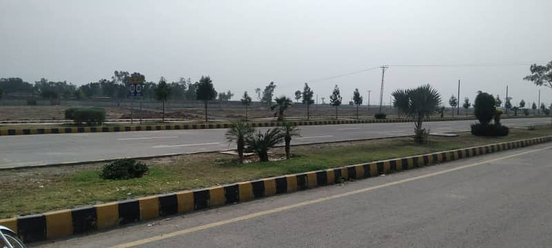 5 Marla Plot for sale Pha Housing scheme Jalozai Block B 4