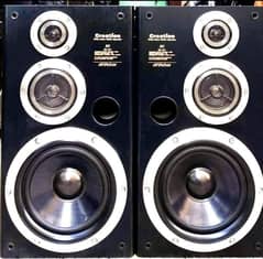 Victor Speakers in neat condition high bass clean audio Made in Japan