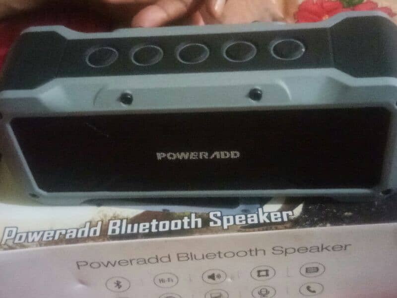 Bluetooth speaker power add brand  genuine 1