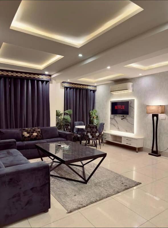 One bedroom VIP apartment for rent on daily basis in bahria town 1