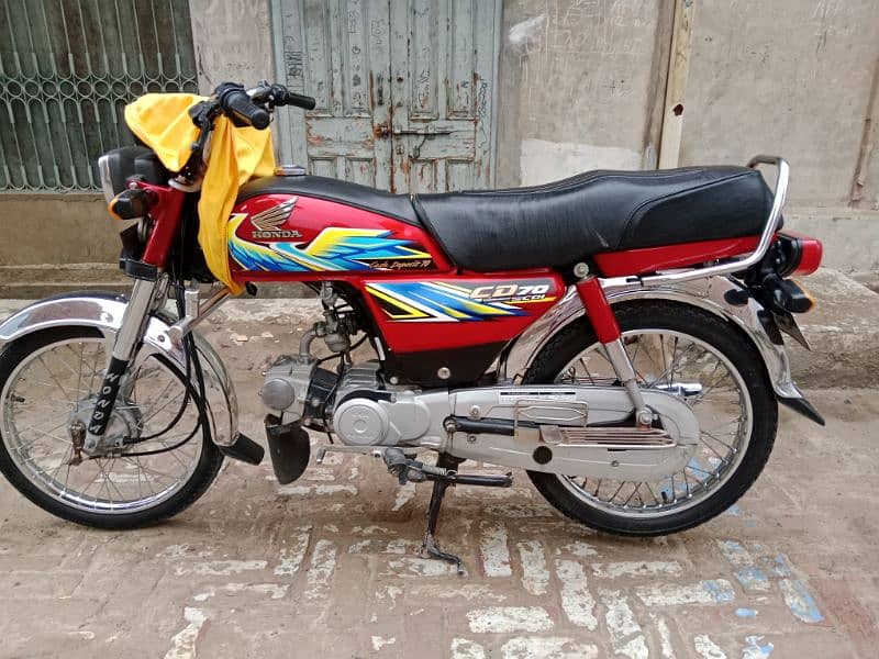 Honda CD 70 Motorcycle for sale model 2021/03456561380 0