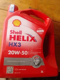 shell helix Hxr3 20w50 liter3