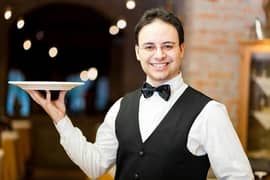 Professional and Experienced Waiter required for a restaurant